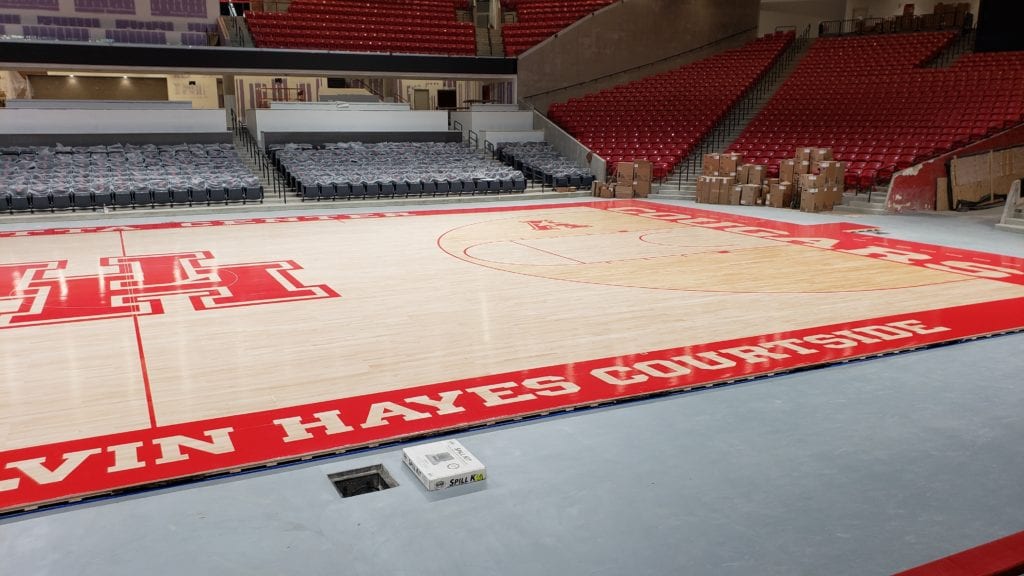 UH Basketball Court Flooring Z Floor Sport Flooring